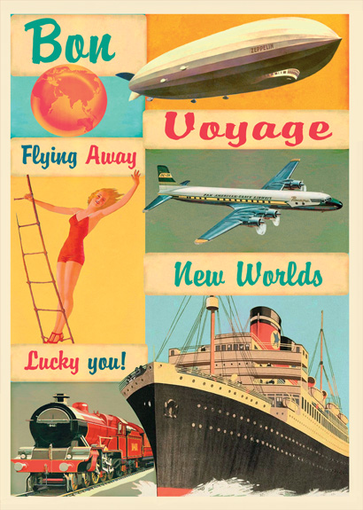 LG06 - Bon Voyage Transport Types Card