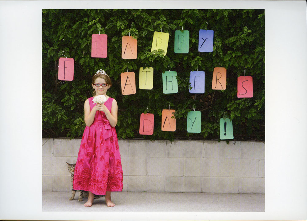 Happy Father's Day Tree Greeting Card