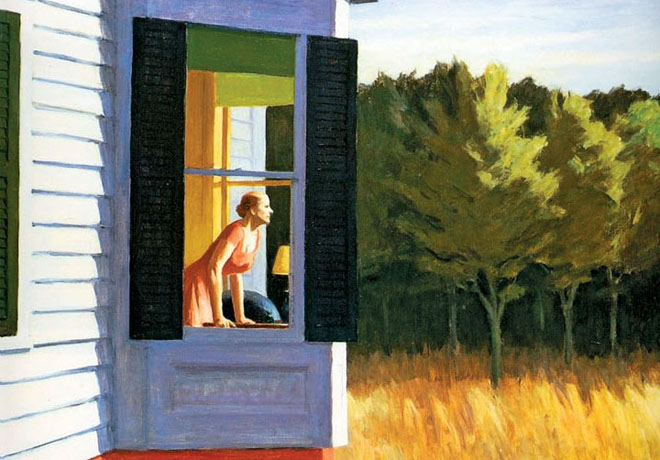 Cape Cod Morning by Edward Hopper Greetings Card