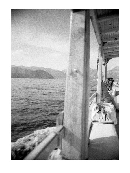 View From A Boat - 40x30cm B&W Print by Max Hernn