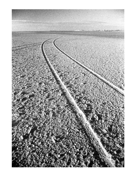 Sand Tracks - 40x30cm B&W Print by Max Hernn