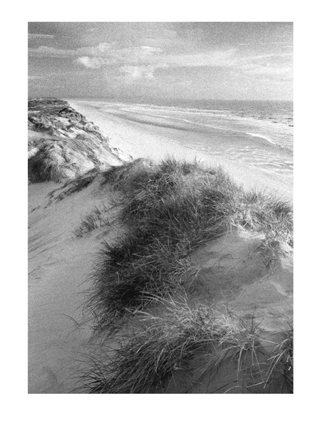 Atop of the Sand Dunes - 40x30cm B&W Print by Max Hernn