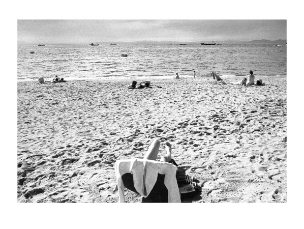 Sea View - 40 x 30cm Black & White Print by Max Hernn