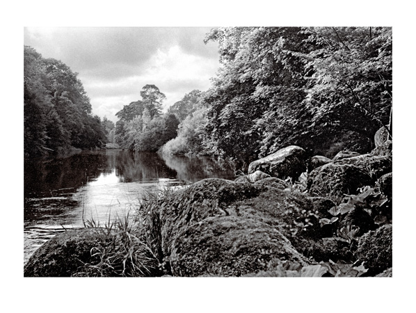 Lake View - 40 x 30cm Black & White Print by Max Hernn