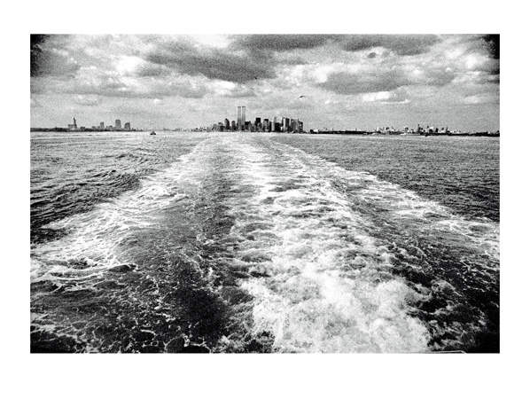 New York City from Upper Bay - 40x30cm B&W Print by Max Hernn - Click Image to Close