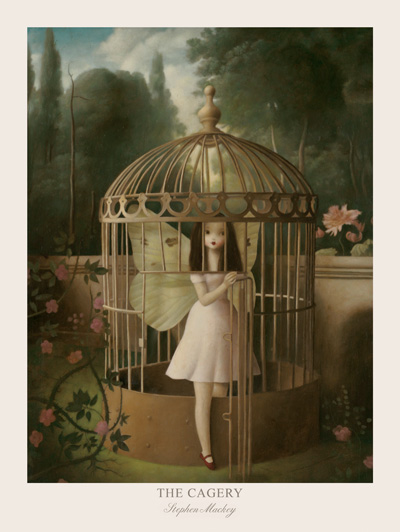 The Cagery Print by Stephen Mackey