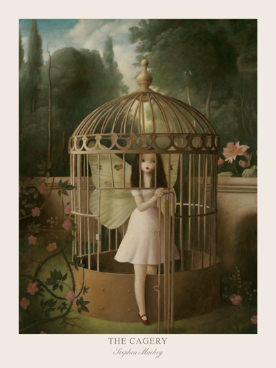 The Cagery Signed Print by Stephen Mackey - Click Image to Close