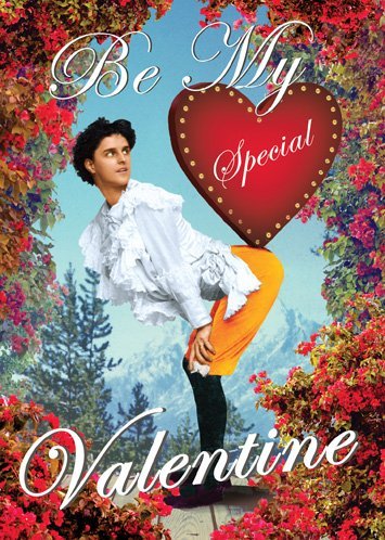 Be My Special Valentine Man Greeting Card
