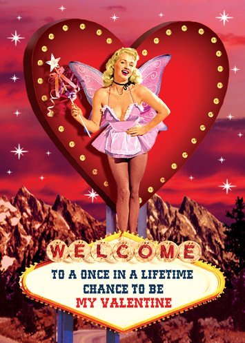 Be My Valentine Welcome Fairy Greeting Card