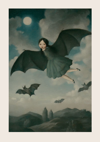 Pipistrelle Greeting Card by Stephen Mackey