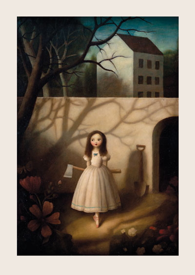 The Velvet Slippers Greeting Card by Stephen Mackey - Click Image to Close