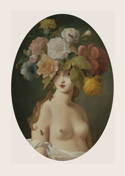 The Beekeeper's May Queen Greeting Card by Stephen Mackey
