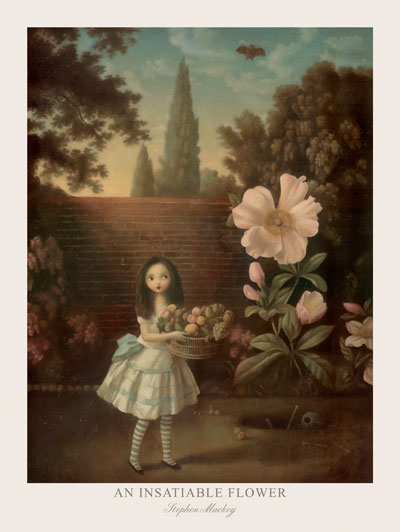 An Insatiable Flower Print by Stephen Mackey