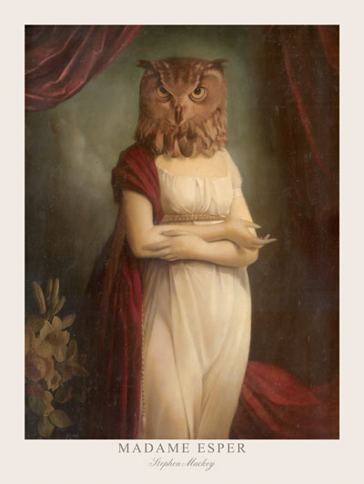 Madame Esper Signed Print by Stephen Mackey