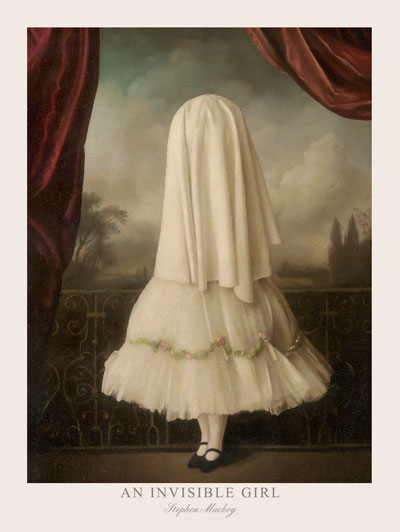 An Invisible Girl Signed Print by Stephen Mackey - Click Image to Close