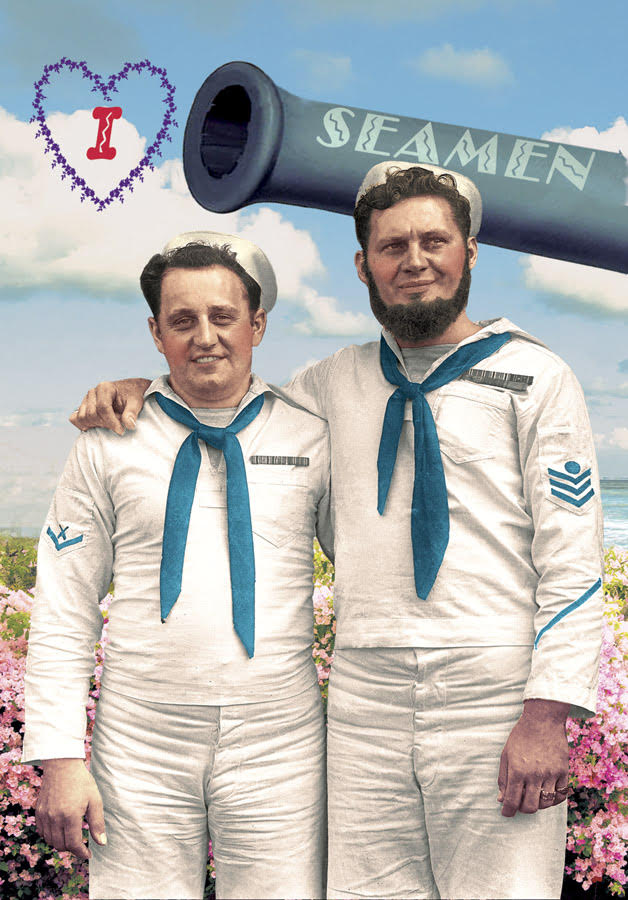 P126 - I Love Seamen Postcard P126 - I Love Seamen Postcard