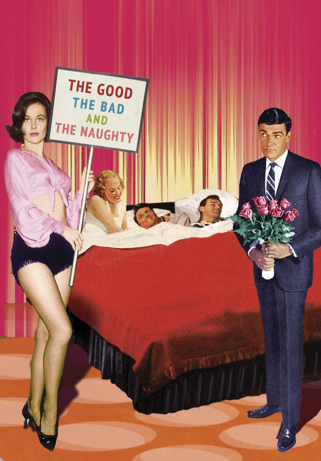 P127 - The Good, The Bad and The Naughty Postcard P127 - The Good, The Bad and The Naughty Postcard