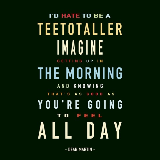 PW06 - I'd Hate to be a Teetotaller PW06 - I'd Hate to be a Teetotaller