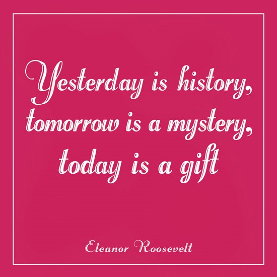 PW08 - Yesterday is History Greeting Card