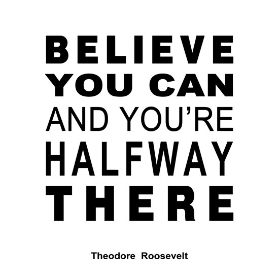 PW26 - Believe You Can Greeting Card PW26 - Believe You Can Greeting Card