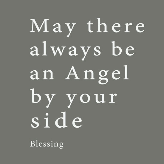 PW28 - May there always be an Angel Greeting Card PW28 - May there always be an Angel Greeting Card