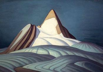 XAC09 - Isolation Peak Greeting Card (Lawren Harris) - Click Image to Close