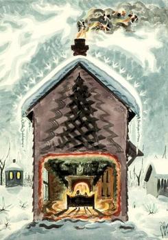 XAC15 - Dreaming of Christmas by Charles Burchfield