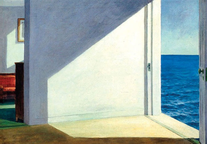 AC05 - Rooms By The Sea by Edward Hopper Greetings Card AC05 - Rooms By The Sea by Edward Hopper Greetings Card