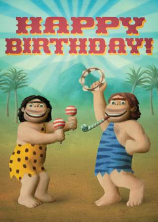 Happy Birthday - El Rocko Greeting Card by Stephen Mackey Happy Birthday - El Rocko Greeting Card by Stephen Mackey