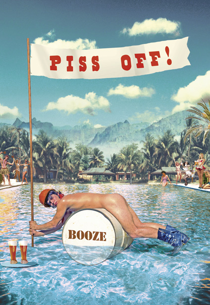 Piss Off! Postcard by Max Hernn Piss Off! Postcard by Max Hernn