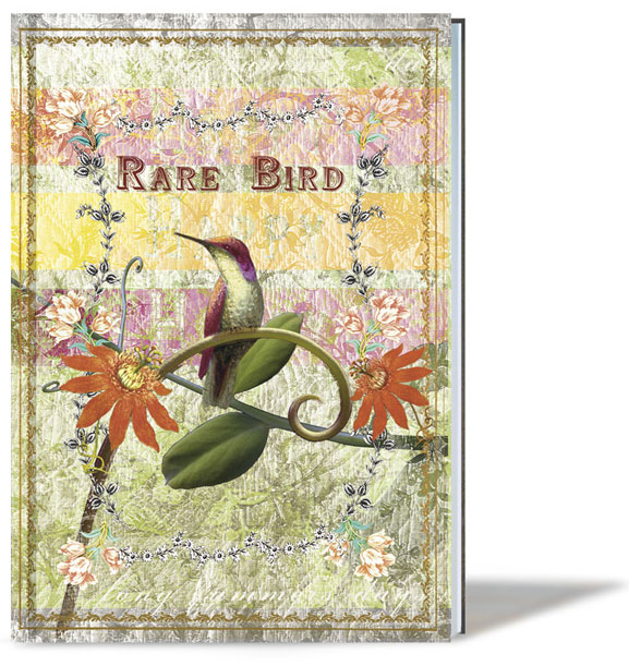 Rare Bird A5 Notebook with Lined Pages by Mimi Rare Bird A5 Notebook with Lined Pages by Mimi
