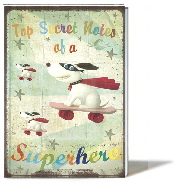 Superhero Dog A5 Notebook by Max Hernn and Stephen Mackey Superhero Dog A5 Notebook by Max Hernn and Stephen Mackey