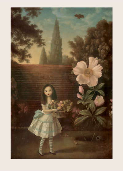 MC07 - An Insatiable Flower Greeting Card by Stephen Mackey